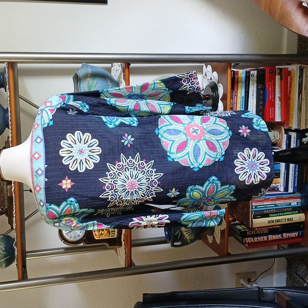 Emilio Pucci Blue and Pink tunic blouse - Picture 5 of 8